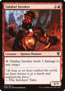 MTG ■赤/英語版■ 《ヴァラクートの発動者/Valakut Invoker》★FOIL★ 統率者レジェンズ　CMR