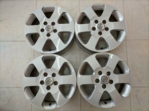 【純正品】【4本セット】セレナ(C26)純正アルミ　16×6.0J 114.3-5H +45　ハブ径66ｍｍ　スタッドレス用に最適！