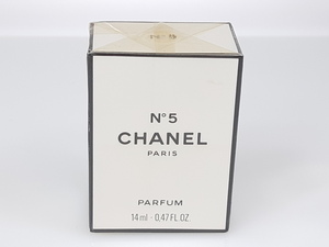 未使用　フィルム未開封　シャネル　CHANEL　No.5　パルファム　ボトル　14ml　YK-2227