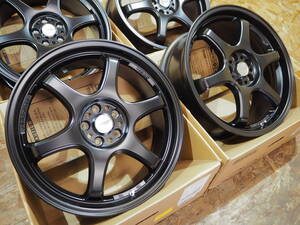 ★5ZIGEN★18inch 7.5J+47 5H114.3 新品 人気 逆ゾリ6本スポーク ProRacer ホイール1台分 タイヤset可能 GR YARIS ALTEZZA CR-Z SWIFTSPORT