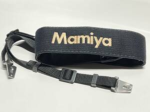 14311 ★送料無料★美品 Mamiya マミヤ カメラ ストラップ 中判 フィルムカメラ 用 金具付き