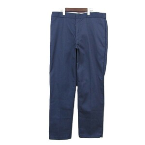 サイズ W40 L34 Dickies 874 ワーク チノ パンツ ネイビー ディッキーズ 古着 ビンテージ 4AU1505