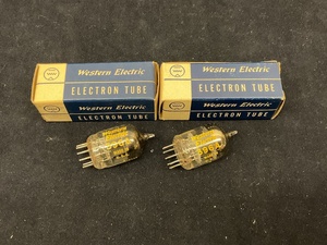 中古 真空管 (2) Western Electric 396A 2本セット ペア ウエスタンエレクトリック アメリカ製 箱有り