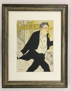 【特価】　≪　　 トゥールーズ　ロートレック　　≫　　リトグラフ【石版画】　　 CAUDIEUX　　1966年　　TOULOUSE-LAUTREC