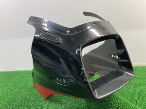 750ターボ アッパーカウル 黒 55028-1051 カワサキ 純正 中古 バイク 部品 ZX750E Z750Turbo 修復素材に 品薄 希少品 車検 Genuine