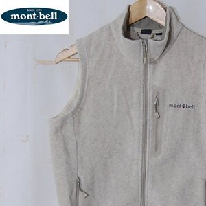 モンベル mont-bell■クリマプラス200 ベスト フリース　1106583■L■オートミール ※NK4n12300