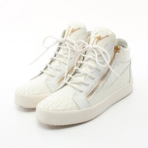 ジュゼッペザノッティ ブランドオフ GIUSEPPE ZANOTTI パテントレザー スニーカー エナメルレザー 中古 メンズ