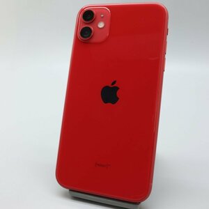 Apple iPhone11 128GB (PRODUCT)RED A2221 MWM32J/A バッテリ76% ■ソフトバンク★Joshin0992【1円開始・送料無料】