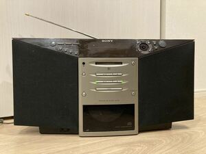 【ジャンク】SONY／ソニー パーソナルMDシステム　ZS-M7 CD MD ラジカセ