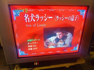 #1347【山口県下関市発】SONY ソニートリニトロン Trinitron 29インチ ブラウン管テレビ KV-29DS1 中古現状品 レトロ 昭和レトロ 