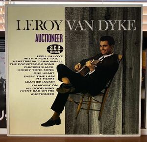 UK ace盤【LEROY VAN DYKE-Auctioneer】LP-50’s ロカビリー ヒルビリー R&R JIVE●Chicken Shack カバー