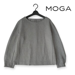 ■極美品 MOGA モガ 洗える プルオーバー ブラウス サイズ2