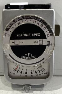 220817A☆ SEKONIC APEX 露出計 ケース付 ♪配送方法＝おてがる配送宅急便(EAZY)♪