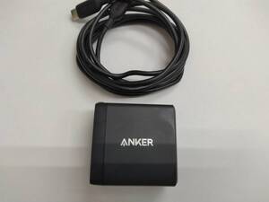 ■アンカー Anker PowerPort III 2-Port 65W 急速充電 A2666　純正 タイプC to C USB ケーブル 付き C　