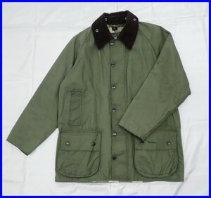 ★美品 Barbour/バブアー BEAUFORT/ビューフォート オイルドジャケット 40/メンズL相当/カーキグリーン/ガーメント付き/英国製&2027000005