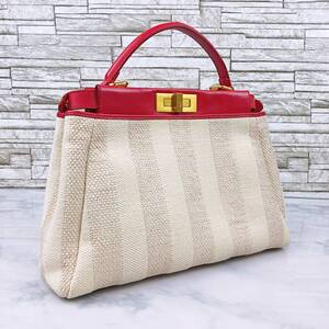 FENDI 2way　ピーカブー　 ストラップ、カード、レインカバー 金具