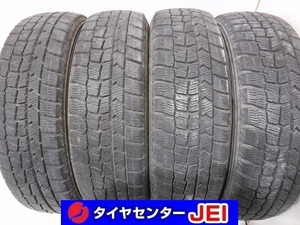 155-65R13 8分山 ダンロップ ウィンターマックス 2020年製 中古タイヤ【4本セット】送料無料(AS13-2720）