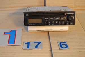 KL-518-1 ☆ダイハツ純正 DAIHATSU CD RECEIVER　86180-97213　ASAHI CORPORATION