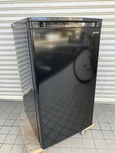 美品 アイリスオーヤマ◆ノンフロン冷凍庫 60L ブラック 2020年製◆IUSD-6A-B