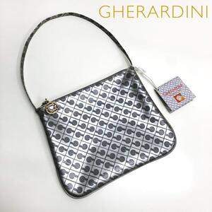 ☆未使用☆GHERARDINI ゲラルディーニ ソフティ バッグ シルバー