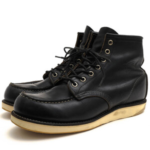 RED WING レッドウィング ワークブーツ 9075 MOC TOE CLASSIC BLACK Black Harness Leather ブラックハーネス IRISH SETTER アイリッシュ