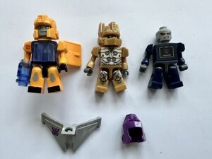 Transformers Kre-O Gold Knight Optimus Prime Stealth Bumblebee Minifigure Lot 海外 即決