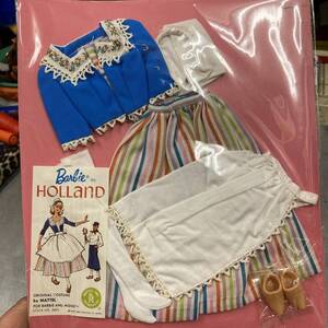 ヴィンテージバービー☆ＢＡＲＢＩＥ　ＩＮ　ＨＯＬＬＡＮＤ　＃0823　ＮＲＦＢ　コンプリートセット★オランダ、vintage barbie