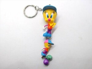 LOONEY TUNES トゥイーティ 2連キーホルダー ゴルフ ルーニー・テューンズ キーホルダー キーチェーン フィギュア 雑貨 アメ雑