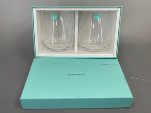 ティファニー Tiffany&Co. ガデンツ ペアロックグラス タンブラー 未使用保管品