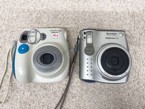 J353　FUJIFILM　instax mini　チェキポップ　インスタントカメラ　２点セット　動作未確認　フィルム数枚付き　