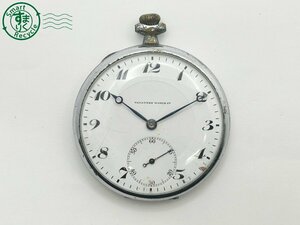 2406601090　◇ TAVANNES WATCH CO タバン 懐中時計 手巻き 17石 スモセコ 白文字盤 文字盤、ケース難有り 時計 中古