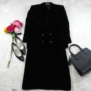 G2543*オンワード☆Noir Robe☆ブラックアンドホワイト☆2WAY☆アンサンブル☆セットアップ☆スーツ☆スカート☆ワンピース☆黒ブラック11