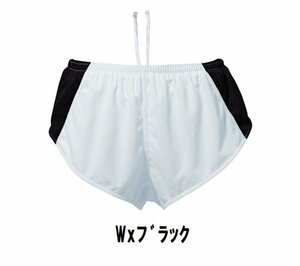 新品 陸上 ランニング パンツ Wxブラック Sサイズ 子供 大人 男性 女性 wundou ウンドウ 5580 送料無料