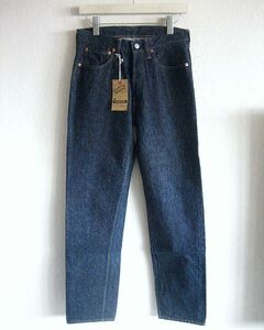 新品 DENIME by WAREHOUSE ドゥニーム by ウエアハウス lot 221 BIG E MODEL ウォッシュ済み インディゴ デニム 29