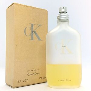 CALVIN KLEIN カルバン クライン CK ONE シーケー ワン EDT 100ml ☆送料450円.