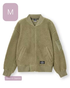 GU 1MW by SOPH フリース MA-1 ブルゾン オリーブ M 新品 完売 