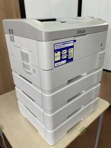 【印刷枚数305363枚】EPSON エプソン LP-S4250（L751A） 増設カセット3段付き(L751AC1)　業務用　事業用　高耐久 家電【在庫複数台有】G