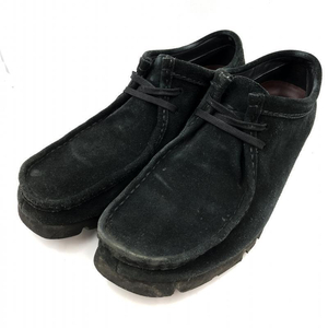 【中古】Clarks ORIJINALs Wallabee GTX ゴアテックスブラックスエード ブラック 27cm クラークス[240024487177]