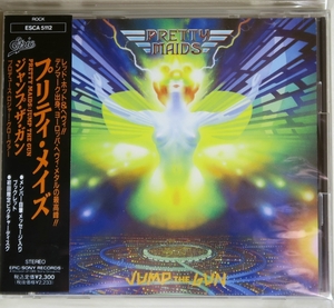 ☆ 旧規格 プリティ・メイズ PRETTY MAIDS ジャンプ・ザ・ガン JUMP THE GUN 初回限定 日本盤 帯付き ESCA-5112 DP-3770 1 CSR 税表記3% ☆