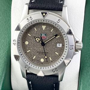 【1円〜】TAG HEUER タグ ホイヤー 腕時計 メンズ WD1211 シルバー系文字盤 プロフェッショナル 200m デイト 可動品