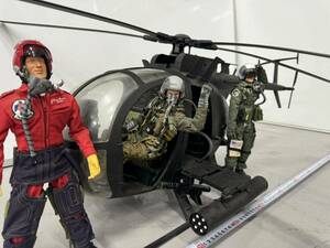 超特大　1m 1/6 ヘリコプター　21st Century Toys AH-6 Little Bird Helicopter リトルバード　断捨離格安出品