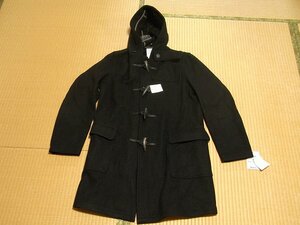 【41%OFF】送料込 USA生産 FIDELITY ロングダッフルコート Lサイズ 新品 即決 フィデリティ LONG DUFFLE COAT 黒 ブラック