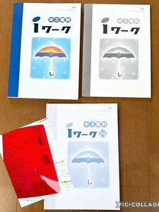 【新品・未使用】 中３ 理科　啓林　ｉワーク　ｉワークプラス　解答・赤シート付　セット　中学3年　塾専用教材　家庭学習　問題集 参考書