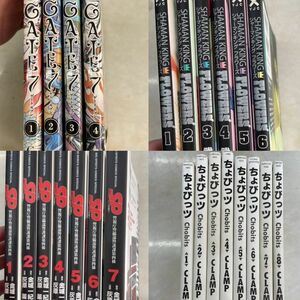 漫画4作品まとめ売り／GATE7／シャーマンキング フラワーズ／SP 警視庁警備部警護課第四係／ちょびっツ