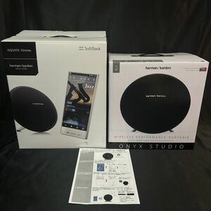 DIc016D12 未使用 SoftBank ソフトバンク AQUOS アクオス CRYSTAL harman kardon ONYX STUDIO ワイヤレス スピーカー