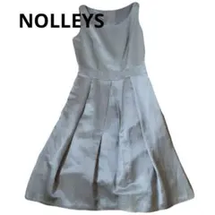 NOLLEYS ワンピース 膝丈 結婚式 キレイめ ドレス ゴールド