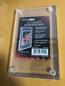 送料最安 ウルトラプロ 1/2インチ ルサイト・スクリューダウン Ultrapro 1/2 Lucite Screwdown 匿名配送 ヤフネコ ネコポス