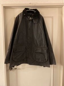 バブアービデイルSLオイルド 黒　グレー バブアー Barbour オイルドジャケット 英国製 ENGLAND ジャケット