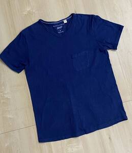 ◆FREDY & GLOSTER ネイビー　半袖Tシャツ◆日本製