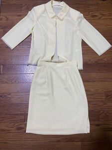 Courreges クレージュ　セットアップ 黄色　